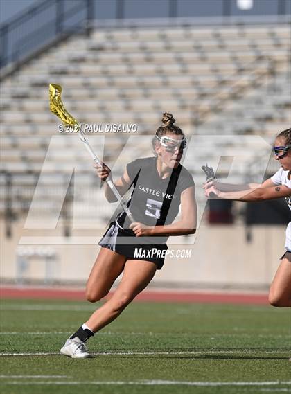 Thumbnail 3 in Evergreen vs. Castle View (CHSAA 4A State Final) photogallery.