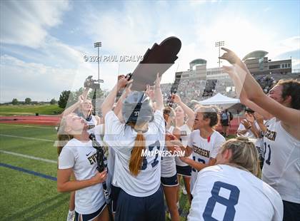 Thumbnail 1 in Evergreen vs. Castle View (CHSAA 4A State Final) photogallery.