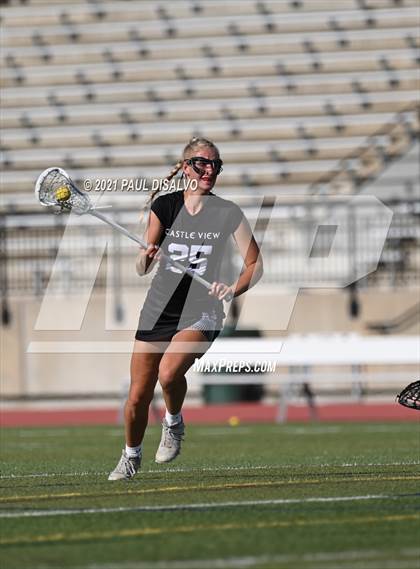 Thumbnail 2 in Evergreen vs. Castle View (CHSAA 4A State Final) photogallery.
