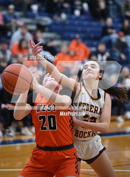 Thumbnail 3 in Federal Hocking vs. Portsmouth West photogallery.