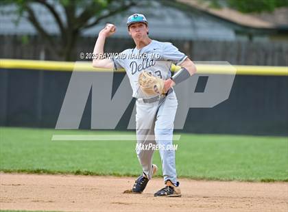 Thumbnail 2 in Delta vs. Cowan (Delaware County Tournament - Semifinal) photogallery.