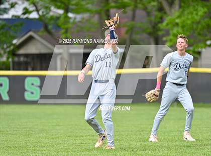 Thumbnail 1 in Delta vs. Cowan (Delaware County Tournament - Semifinal) photogallery.