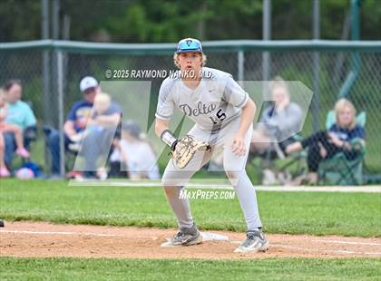 Thumbnail 1 in Delta vs. Cowan (Delaware County Tournament - Semifinal) photogallery.