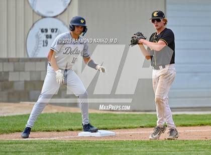 Thumbnail 1 in Delta vs. Cowan (Delaware County Tournament - Semifinal) photogallery.