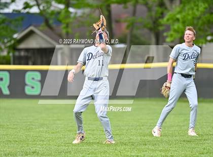Thumbnail 3 in Delta vs. Cowan (Delaware County Tournament - Semifinal) photogallery.