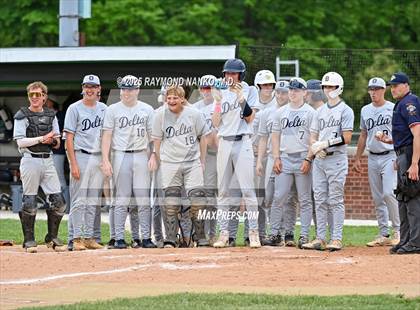 Thumbnail 3 in Delta vs. Cowan (Delaware County Tournament - Semifinal) photogallery.