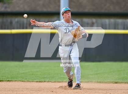 Thumbnail 2 in Delta vs. Cowan (Delaware County Tournament - Semifinal) photogallery.