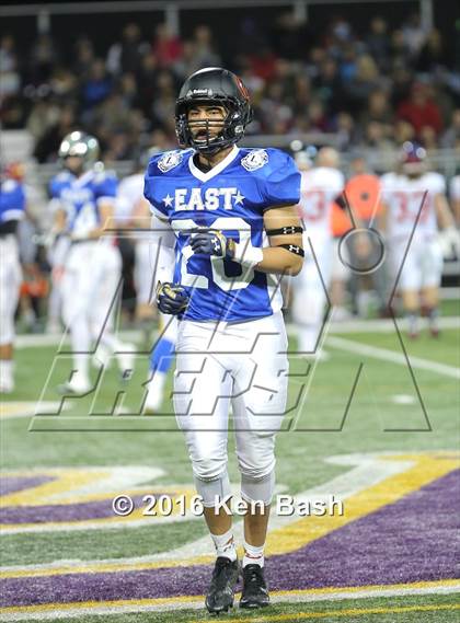 Thumbnail 1 in Ventura County East vs. West All-Star Game photogallery.