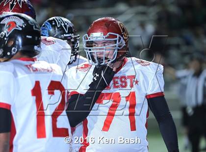 Thumbnail 2 in Ventura County East vs. West All-Star Game photogallery.