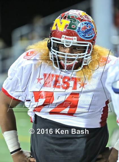 Thumbnail 1 in Ventura County East vs. West All-Star Game photogallery.
