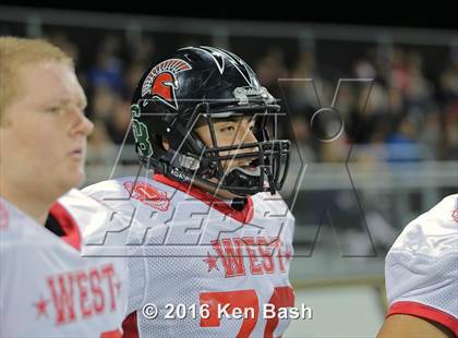 Thumbnail 2 in Ventura County East vs. West All-Star Game photogallery.