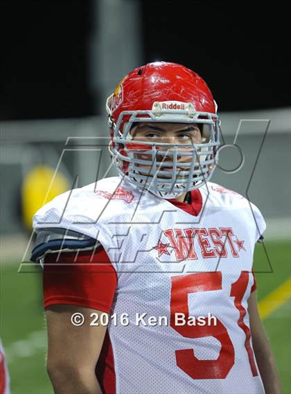 Thumbnail 1 in Ventura County East vs. West All-Star Game photogallery.