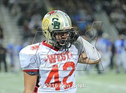 Thumbnail 2 in Ventura County East vs. West All-Star Game photogallery.