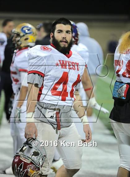 Thumbnail 2 in Ventura County East vs. West All-Star Game photogallery.