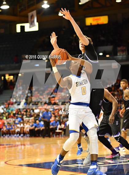 Thumbnail 2 in Simeon vs. Gonzaga (Chicago Elite Classic) photogallery.