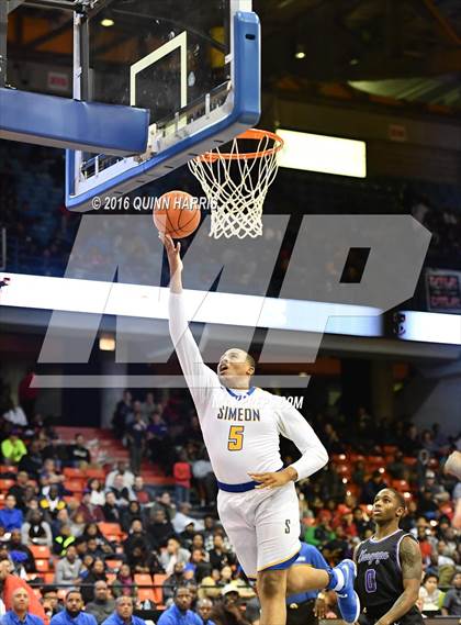 Thumbnail 1 in Simeon vs. Gonzaga (Chicago Elite Classic) photogallery.