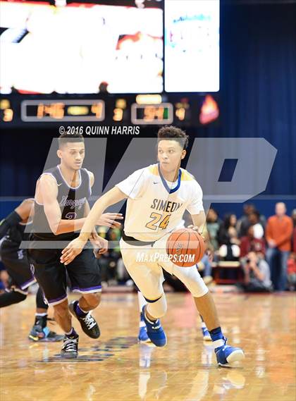 Thumbnail 3 in Simeon vs. Gonzaga (Chicago Elite Classic) photogallery.