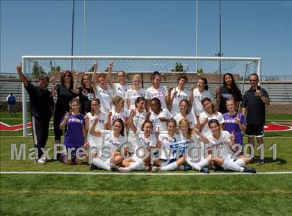 Thumbnail 2 in Bradshaw Christian vs. Mariposa (CIF SJS D6 Final) photogallery.