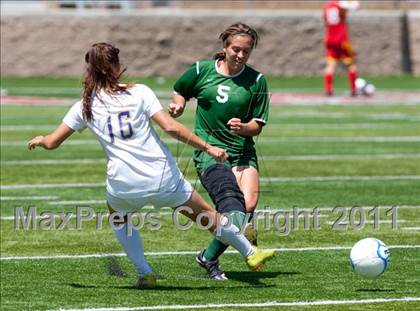 Thumbnail 3 in Bradshaw Christian vs. Mariposa (CIF SJS D6 Final) photogallery.