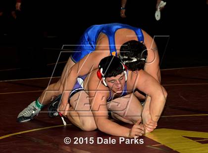 Thumbnail 1 in NYSPHSAA Wrestling Championships (Division 2 Quarterfinals) photogallery.