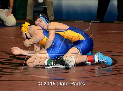 Thumbnail 1 in NYSPHSAA Wrestling Championships (Division 2 Quarterfinals) photogallery.