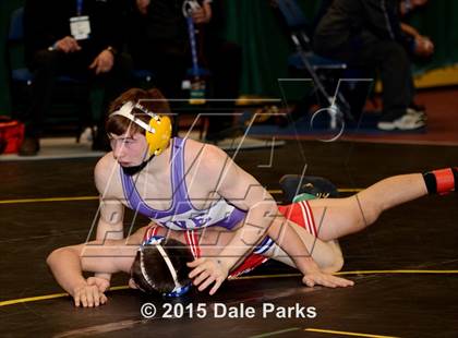Thumbnail 3 in NYSPHSAA Wrestling Championships (Division 2 Quarterfinals) photogallery.