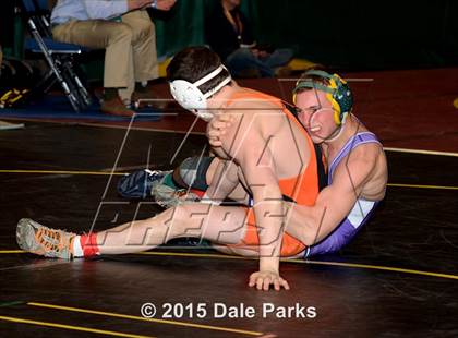 Thumbnail 3 in NYSPHSAA Wrestling Championships (Division 2 Quarterfinals) photogallery.