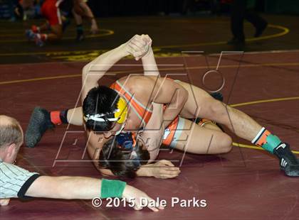Thumbnail 2 in NYSPHSAA Wrestling Championships (Division 2 Quarterfinals) photogallery.