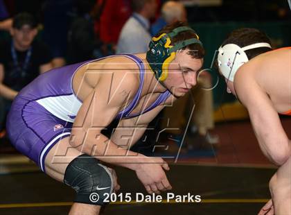 Thumbnail 2 in NYSPHSAA Wrestling Championships (Division 2 Quarterfinals) photogallery.