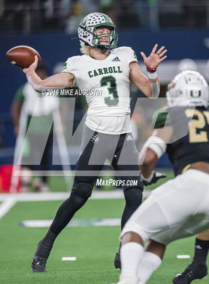 Thumbnail 1 in Carroll vs. DeSoto (UIL 6A DI Area Playoff) photogallery.