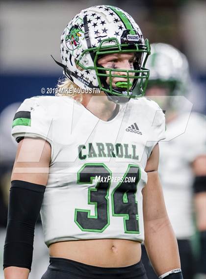 Thumbnail 2 in Carroll vs. DeSoto (UIL 6A DI Area Playoff) photogallery.