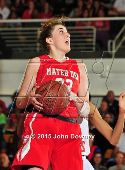 Thumbnail 2 in Chaminade vs. Mater Dei (CIF SS Open Division Final) photogallery.