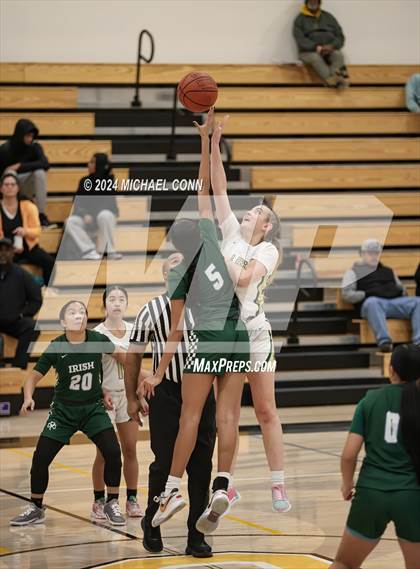 Thumbnail 1 in St. Patrick-St. Vincent vs. Sacred Heart Cathedral Preparatory (O'Dowd MLK Classic) photogallery.