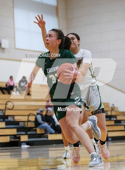 Thumbnail 1 in St. Patrick-St. Vincent vs. Sacred Heart Cathedral Preparatory (O'Dowd MLK Classic) photogallery.