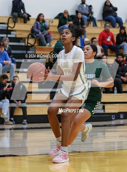 Thumbnail 3 in St. Patrick-St. Vincent vs. Sacred Heart Cathedral Preparatory (O'Dowd MLK Classic) photogallery.