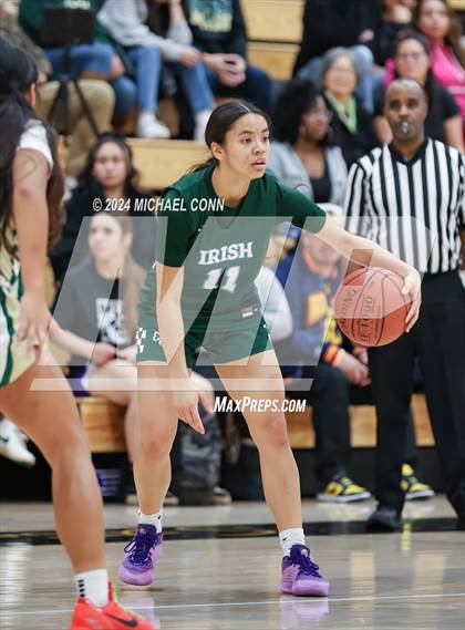 Thumbnail 1 in St. Patrick-St. Vincent vs. Sacred Heart Cathedral Preparatory (O'Dowd MLK Classic) photogallery.