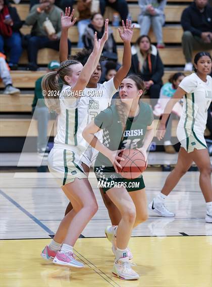 Thumbnail 1 in St. Patrick-St. Vincent vs. Sacred Heart Cathedral Preparatory (O'Dowd MLK Classic) photogallery.