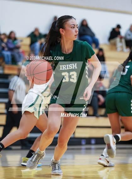 Thumbnail 1 in St. Patrick-St. Vincent vs. Sacred Heart Cathedral Preparatory (O'Dowd MLK Classic) photogallery.