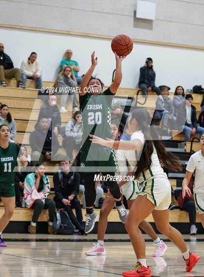 Thumbnail 2 in St. Patrick-St. Vincent vs. Sacred Heart Cathedral Preparatory (O'Dowd MLK Classic) photogallery.