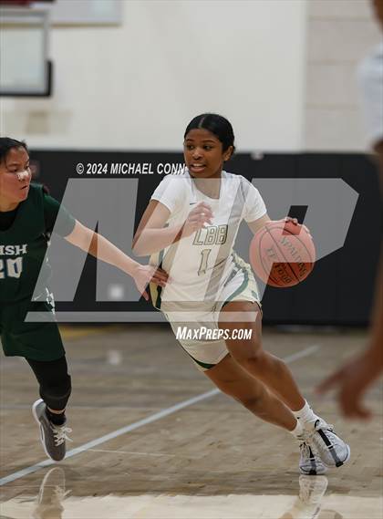 Thumbnail 3 in St. Patrick-St. Vincent vs. Sacred Heart Cathedral Preparatory (O'Dowd MLK Classic) photogallery.