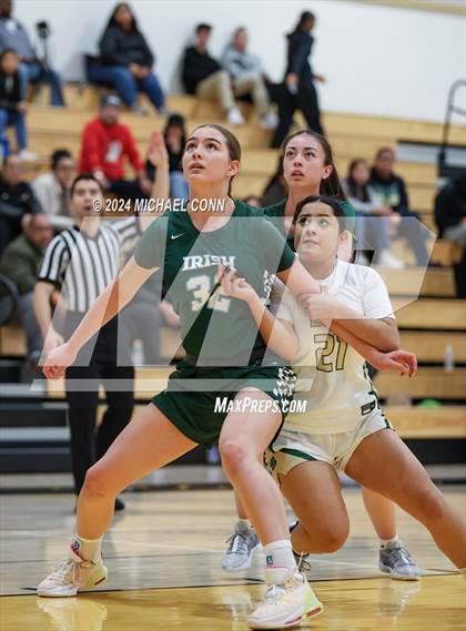 Thumbnail 3 in St. Patrick-St. Vincent vs. Sacred Heart Cathedral Preparatory (O'Dowd MLK Classic) photogallery.