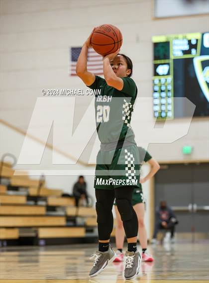 Thumbnail 1 in St. Patrick-St. Vincent vs. Sacred Heart Cathedral Preparatory (O'Dowd MLK Classic) photogallery.