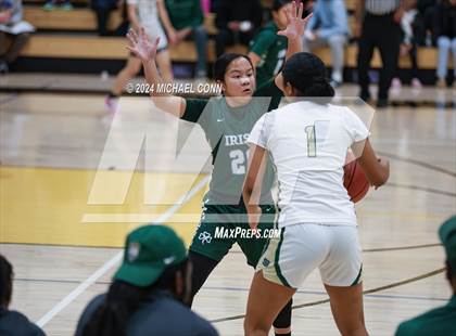 Thumbnail 2 in St. Patrick-St. Vincent vs. Sacred Heart Cathedral Preparatory (O'Dowd MLK Classic) photogallery.