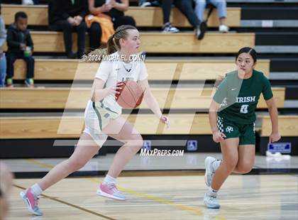 Thumbnail 2 in St. Patrick-St. Vincent vs. Sacred Heart Cathedral Preparatory (O'Dowd MLK Classic) photogallery.