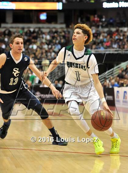 Thumbnail 2 in Chino Hills vs. Sierra Canyon (CIF SS Open Division Final) photogallery.