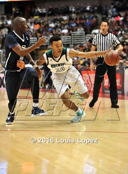 Thumbnail 2 in Chino Hills vs. Sierra Canyon (CIF SS Open Division Final) photogallery.