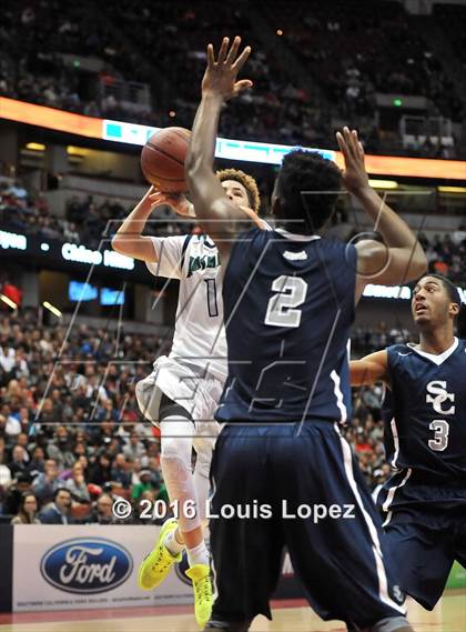 Thumbnail 2 in Chino Hills vs. Sierra Canyon (CIF SS Open Division Final) photogallery.