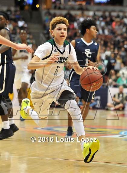 Thumbnail 2 in Chino Hills vs. Sierra Canyon (CIF SS Open Division Final) photogallery.