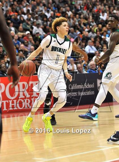 Thumbnail 2 in Chino Hills vs. Sierra Canyon (CIF SS Open Division Final) photogallery.
