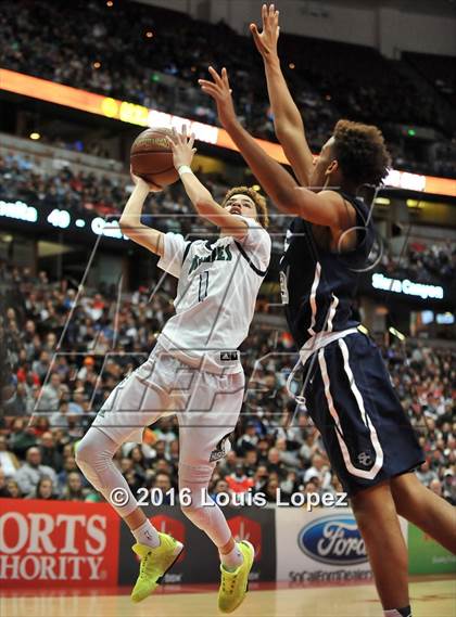 Thumbnail 2 in Chino Hills vs. Sierra Canyon (CIF SS Open Division Final) photogallery.